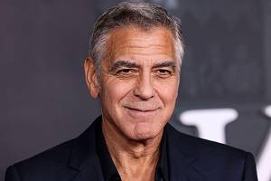 El actor George Clooney, foto ( Tomada de X )