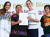 Anuncia Presidenta plan integral para limpiar de sargazo las playas de Quintana Roo
