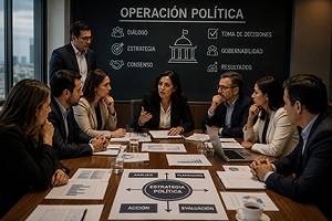 La importancia de la operación política en un partido, un gobierno y los procesos de toma de decisiones