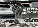 Detienen a dos peronas con arsenal en Matamoros