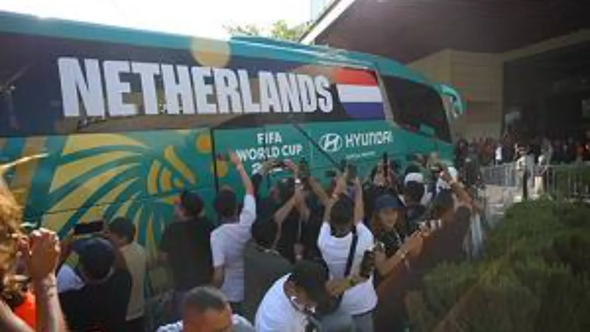 Arriba Selección de Países Bajos a Monterrey