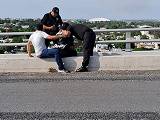 Guardia Estatal atienden reporte y protege a persona en situación de riesgo en Tampico