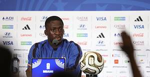 El central Ibrahima Konate también destacó la importancia de regalarle un triunfo a Didier Deschamps, quien dirigirá su último encuentro al frente de Francia tras más de una década en el cargo.Foto Agencia/Reforma