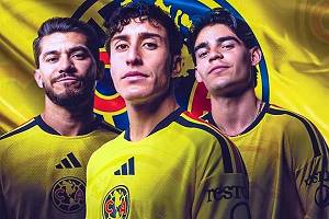 Las Águilas dieron a conocer su nueva indumentaria para la Temporada 2026-27. Crédito: Club América