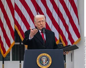 El presidente Donald Trump. Foto: Reforma (archivo).
