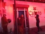 Voraz incendio consume restaurante Cafeto en la zona centro de Río Bravo.